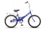 Велосипед 20' складной STELS PILOT-310 синий, 1 ск., 13' Z011 LU086911